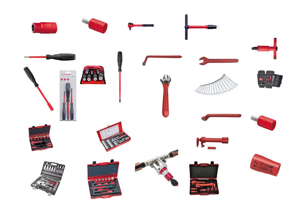 schroef en sleutelgereedschappen