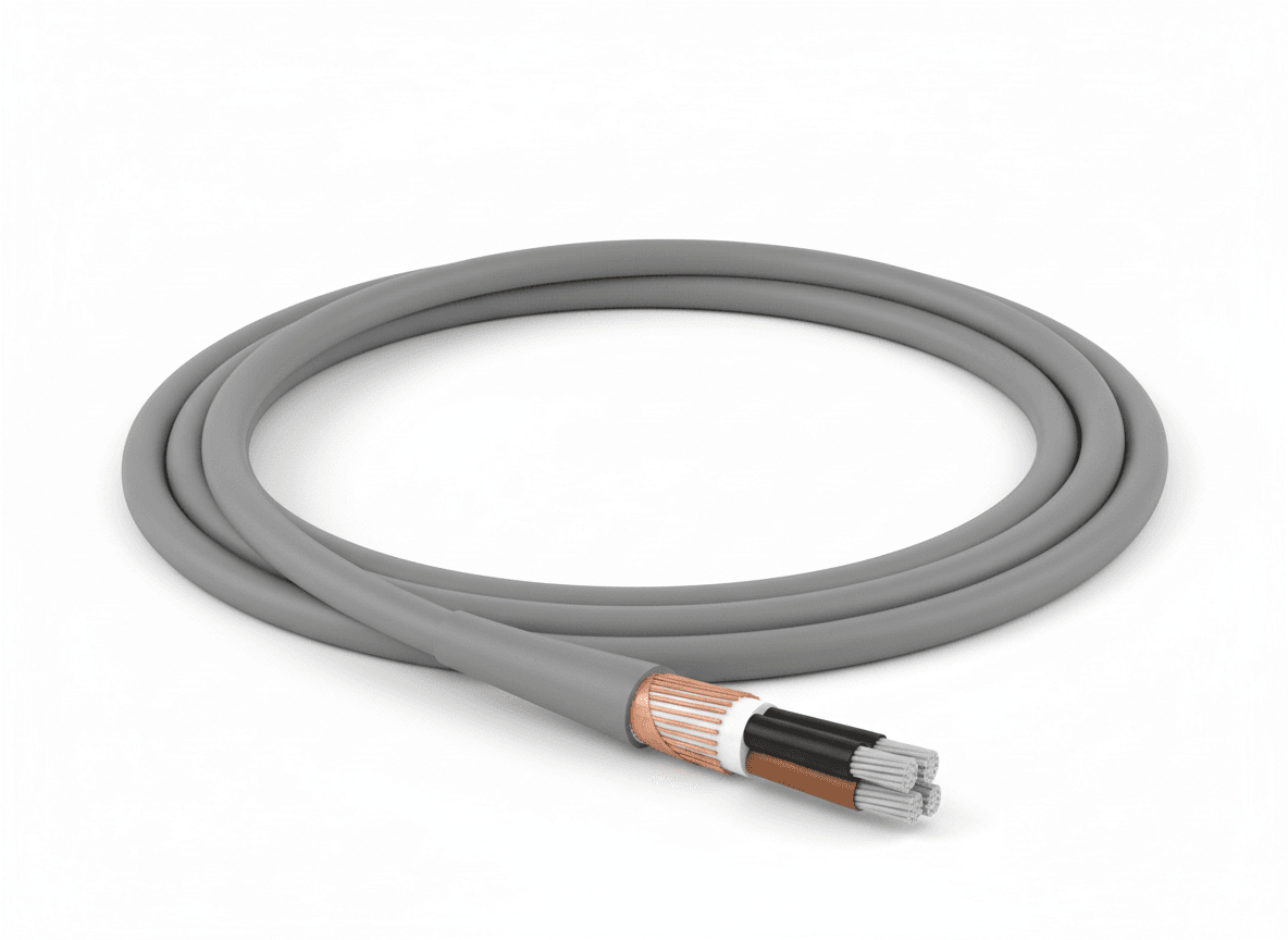 Aluminium grond kabel